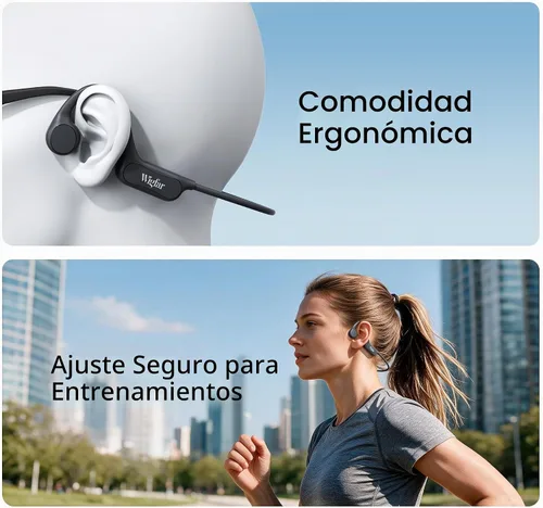 Vista 4 de Wigfar Bone Conduction Headphones, Open Ear Headphones, Bluetooth 6.0
