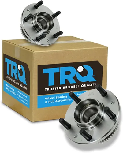 Vista 28 de Conjunto de rodamiento de rueda delantera de 2 piezas y buje TRQ Compatible con Pontiac Solstice 2006-2009 Saturn Sky 2007-2010