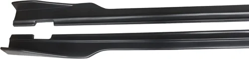 Vista 7 de NINTE Faldas laterales para Dodge Challenger SXT 2015-2023, extensiones de paneles de falda negras mate, 1 par