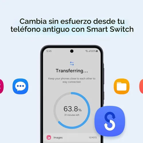 Vista 5 de Samsung Teléfono celular Galaxy A35 5G Serie A, teléfono inteligente Android desbloqueado de 128 GB, pantalla AMOLED, sistema avanzado de triple