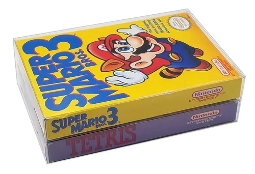 Vista 3 de Nintendo NES Game Box Protector Case - 10 Pack by Malko