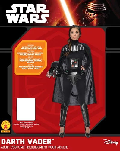 Vista 4 de Star Wars disfraz de lujo de Darth Vader para mujer