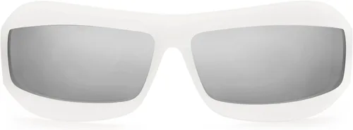 Vista 6 de SOJOS Gafas de sol envolventes para mujeres y hombres, gafas de sol planas SJ2268