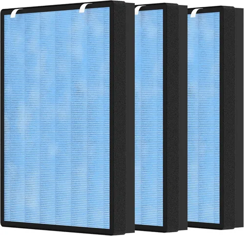 Vista 10 de HSP002 Filtro de repuesto compatible con purificador de aire inteligente HSP002 2.0 Filtración 4 en 1 de filtro principal y carbón activado, 1