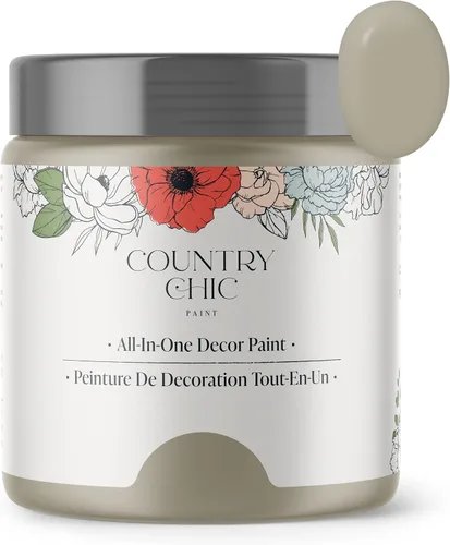 Vista 48 de Country Chic - Pintura a la tiza todo en uno para muebles y armarios, ecológica, acabado mate, con primer y sellador, para madera y metal, Alchemist