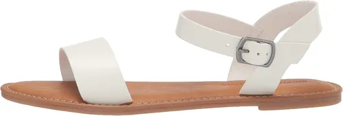 Vista 5 de Tienda Essentials womens Two Strap Buckle Sandal
