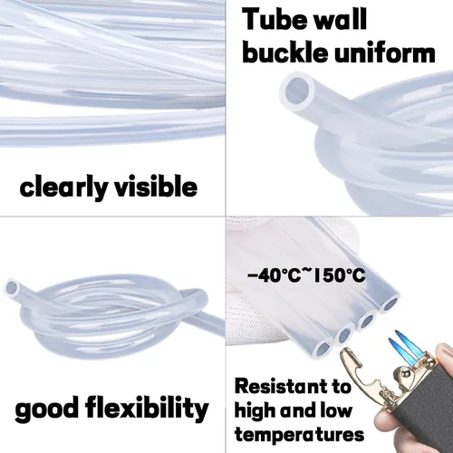 Vista 2 de 5 unids vacío microdermabrasión filtro de silicona tubo o filtro de plástico o tubo de filtro Set piezas de repuesto para vacío Microdermoabrasión