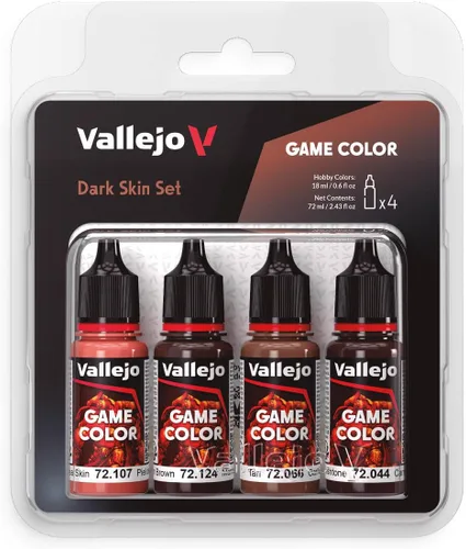 Vista 12 de Vallejo - Set de pintura para cuero Juego de color Contiene 4 botellas de 18 ml (0.60 fl.oz.)