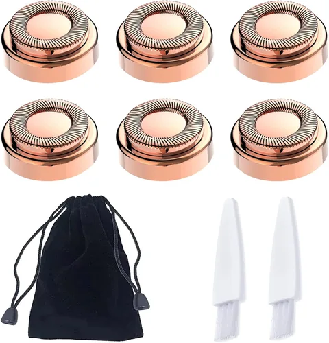 Vista 13 de LinMei Cabezales de repuesto compatibles con GEN 1 Finishing Touch Flawless Removedor de pelo sin dolor con cepillos de limpieza
