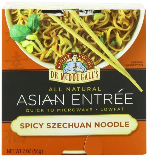 Vista 7 de Dr. McDougall's Teriyaki - Fideos asiáticos orgánicos - Fideos Ramen veganos - Tazas de fideos Ramen instantáneos - Ramen vegetariano - 1.9 onzas