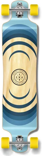 Vista 37 de Yocaher Earth Series - Patinetas completas Longboard con BlackWidow Premium 80A Grip Tape Aluminio Truck ABEC-9 Rodamiento 2.756 in Ruedas