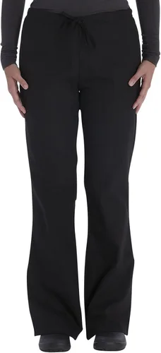 Vista 2 de Vital Threads Conjunto de exfoliantes para mujer con cuello en V y pantalón con cordón VT514C