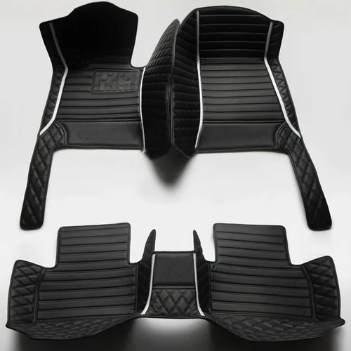 Vista 17 de Alfombrillas personalizadas Yaruicar para 99.99% de sedanes, SUV, autos deportivos, para hombres y mujeres, protección completa, almohadillas Negro