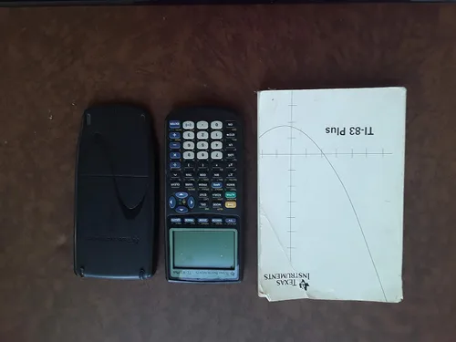 Vista 2 de Texas Instruments Calculadora gráfica TI-83 Plus y manual de usuario TI-83