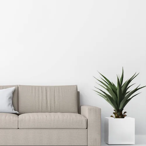 Vista 7 de Damomo Sansevieria Feaux Plantas Agave Serpiente Púas Artificial Espada de Plástico Verde Artificial Artificial Plantas de Sansevieria Feaux