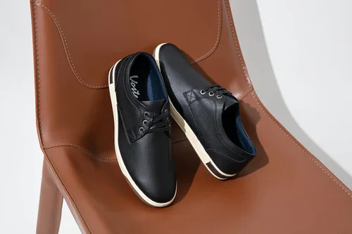 Vista 5 de Vostey Men's Sneakers Fashion Casual Shoes Dress Sneaker Oxford Shoes