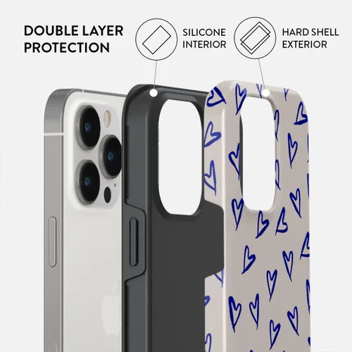 Vista 5 de BURGA Funda compatible con Airpods 3 y funda de teléfono compatible con iPhone 14 Pro Max, resistente a los arañazos y a prueba de golpes, paquete