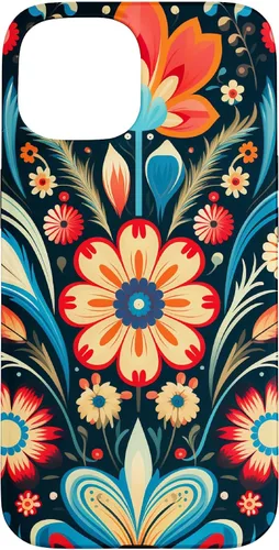 Vista 6 de Polish Folk Art Flower Pattern Poland Case for iPhone 17
