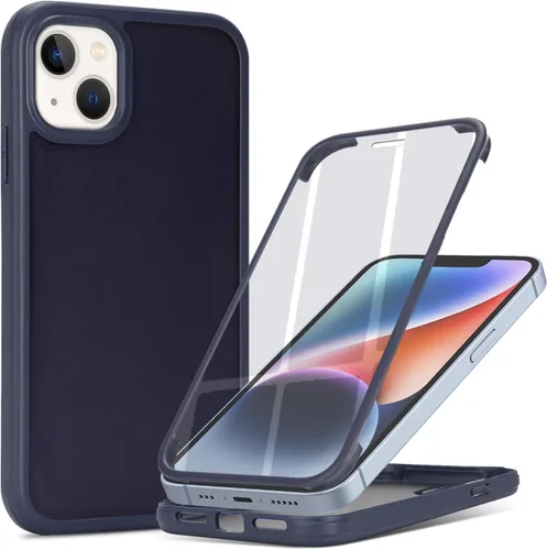 Vista 29 de Funda para iPhone 12 mini con protector de pantalla, color negro