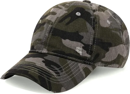 Vista 3 de VODIORE Vintage Washed Cap Distressed Baseball Caps Unisex Adjustable Dad Hats