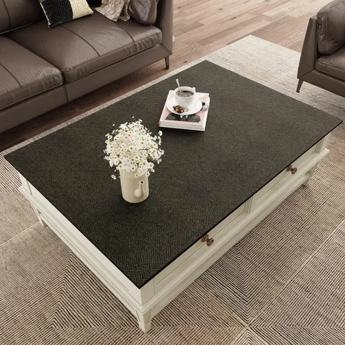 Vista 2 de CRE8TIVE Papel tapiz de pasto negro dorado para despegar y pegar, papel tapiz metálico de espiga con textura, autoadhesivo, tela extraíble, papel