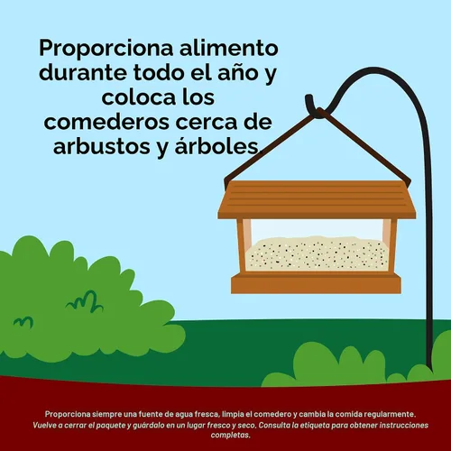Vista 5 de Kaytee Wild Bird Songbird Blend Semillas para Pájaros, 5 Libras