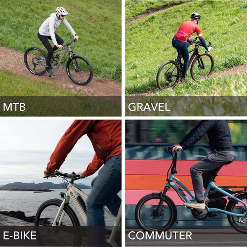 Vista 3 de REDSHIFT ARCLIGHT PRO Pedales planos de bicicleta con luces LED, encendido y apagado automático, batería de más de 36 horas, recargable por USB