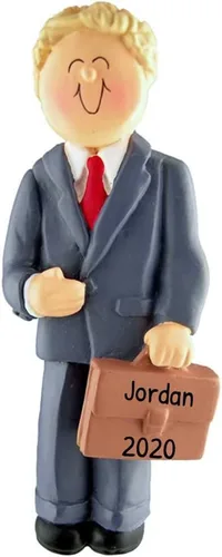 Vista 5 de Adorno de Navidad personalizado para el primer trabajo 2025 – Adorno de mi primer trabajo, adornos de Navidad 2025 niña afroamericana Ornaments by