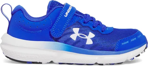 Vista 35 de Under Armour Tenis para correr Assert 10 con cierre alternativo para niños (001) Negro/Blanco/Blanco
