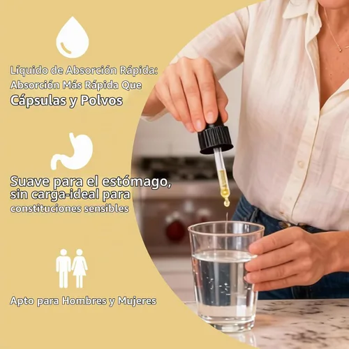 Vista 6 de Gotas líquidas de la vitamina D3 K2, vitamina 5 en 1 D3 K2 de alta potencia