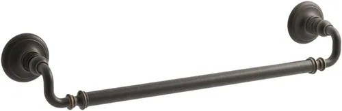 Vista 15 de Kohler 72567-BL Artifacts® Toallero de 18 pulgadas, negro mate
