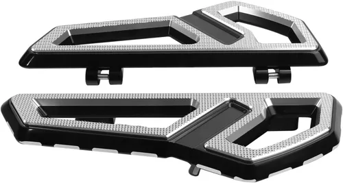 Vista 4 de TCMT Estriberas delanteras del conductor con plataforma y clavijas para Harley Touring 2000-2025 Softail 2000-2017 Trike 2009-2013 FLD 2012-2016