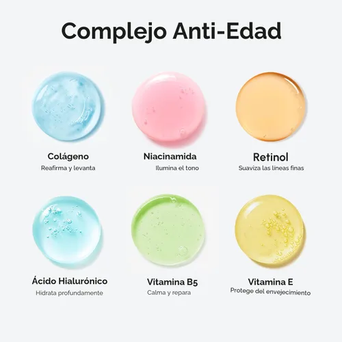 Vista 5 de MAREE Crema hidratante facial con retinol para la cara – Crema diaria de arrugas para mujeres – Crema facial antienvejecimiento – Hidratante facial