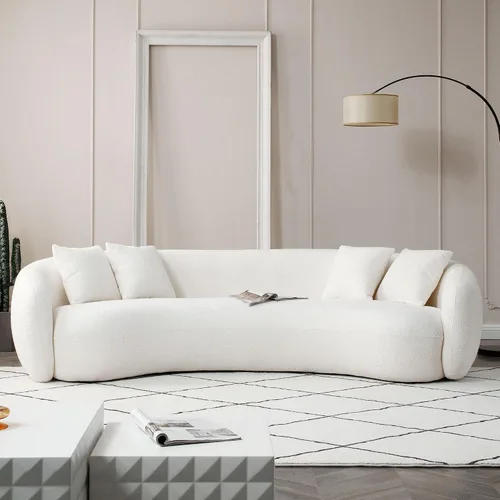 Vista 10 de Silla giratoria naranja con forma de barril, moderno círculo redondo individual con almohada para sala de estar, dormitorio, espacio pequeño, tela