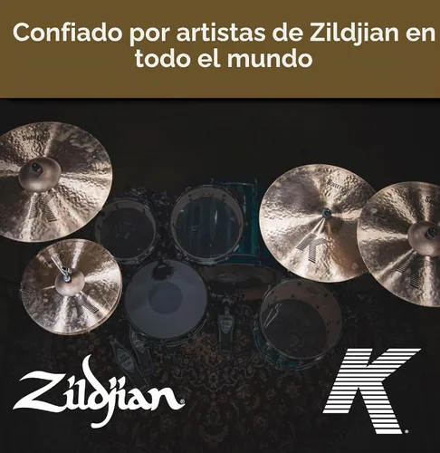 Vista 6 de Zildjian K0930 8" K Platillo de chapoteo oscuro personalizado