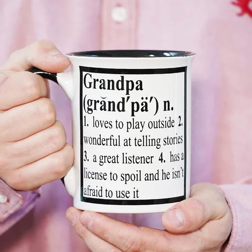 Vista 5 de Cottage Creek - Taza de café de cerámica para abuelos en caja de regalo de 16 onzas, regalos para abuelos nuevos, regalos para abuelo de parte