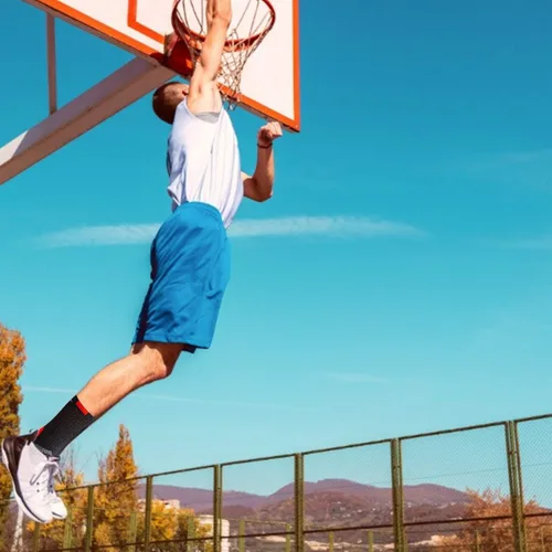 Vista 4 de Calcetines de baloncesto para niños fútbol ski deportes al aire libre gruesos altos paquete de 6