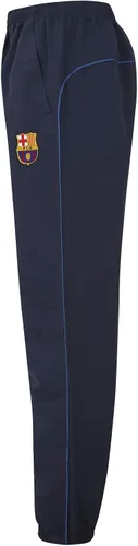 Vista 3 de FC Barcelona Regalo oficial de fútbol para hombre, conjunto de chándal con chaqueta y pantalones, color azul, talla S, Azul (Reflex Blue)