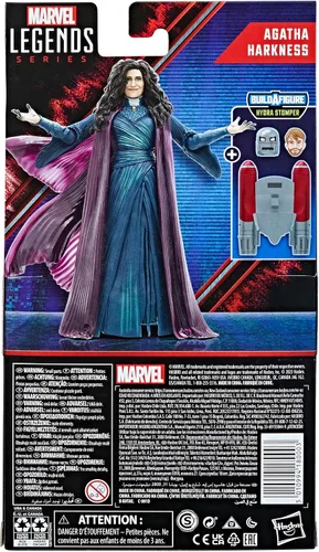 Vista 4 de Marvel Legends Series Agatha Harkness, WandaVision - Figuras de acción coleccionables de 6 pulgadas, a partir de 4 años Marvel Legends Disney+