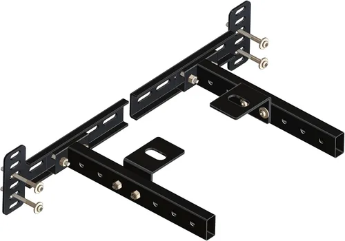 Vista 12 de Soportes de riel de cama, conectores de soporte de marco de cama para camas de madera, sujetadores de soporte resistentes sin mortaja, accesorios