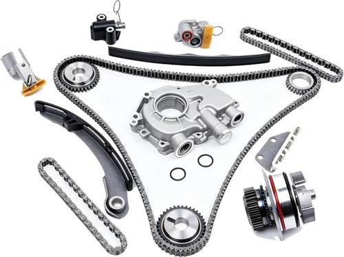 Vista 10 de Kit de cadena de distribución del motor para Accord 2003-07/ CR-V 2002-09/ Element 2003-11/ TSX 2004-2008, 2.4L L4 2354CC Cadena de distribución
