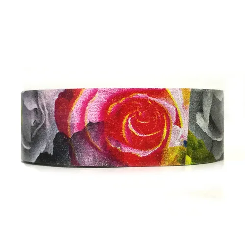 Vista 18 de Wrapables Cinta adhesiva Washi de patrones coloridos, 100% Bonheur