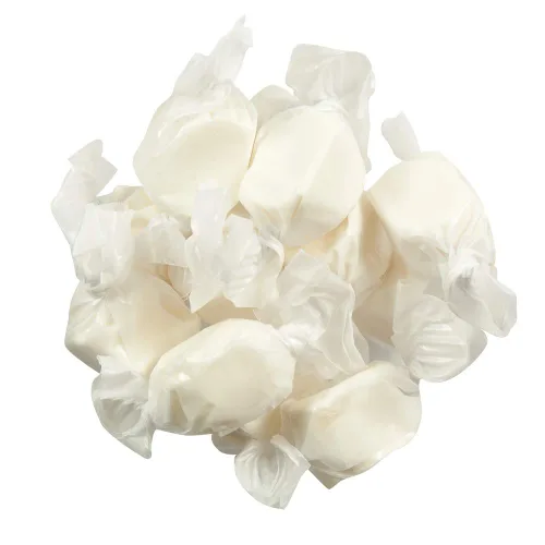 Vista 70 de Dulces gourmet suaves y masticables de agua salada, envueltos individualmente, bolsa a granel (pastel de manzana, 1 libra (paquete de 1))