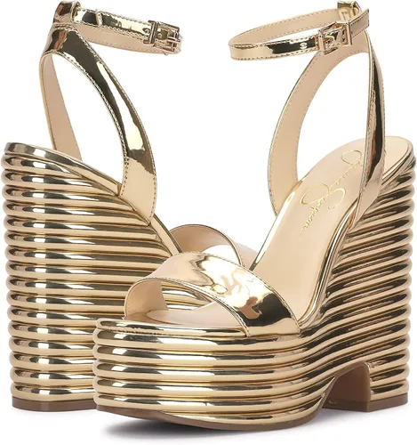 Vista 8 de Jessica Simpson Charae - Sandalias de plataforma para mujer