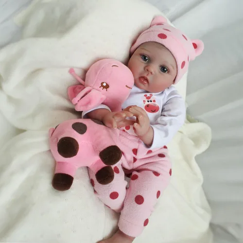 Vista 3 de CHAREX Muñecas Reborn de bebé - Muñecas de bebé recién nacidas realistas de 20 pulgadas, juguete para niños de 3 años en adelante
