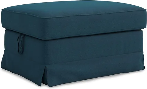 Vista 22 de MASTERS OF COVERS Ektorp - Funda de repuesto para sillón IKEA Ektorp (océano oscuro), no apta para sofá de la serie Uppland (solo funda de sillón)