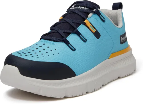 Vista 16 de Timberland PRO Intercept - Zapatos de trabajo deportivos industriales con punta de seguridad 2-Gris/Rojo