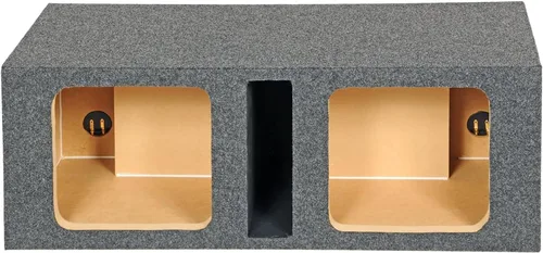 Vista 8 de Cuadrado Solobaric Dual 12 "Ported L3 L5 L7 Caja de Subwoofer Caja de Altavoz