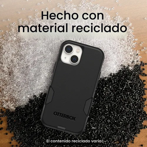 Vista 7 de OtterBox iPhone 13 Mini & iPhone 12 Mini (Solo) - Estuche de la Serie Commuter - Negro - Delgado y Resistente - Apto para Bolsillo - con Protección