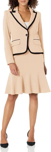 Vista 13 de Le Suit Women's JKT/Skirt Suit Negro